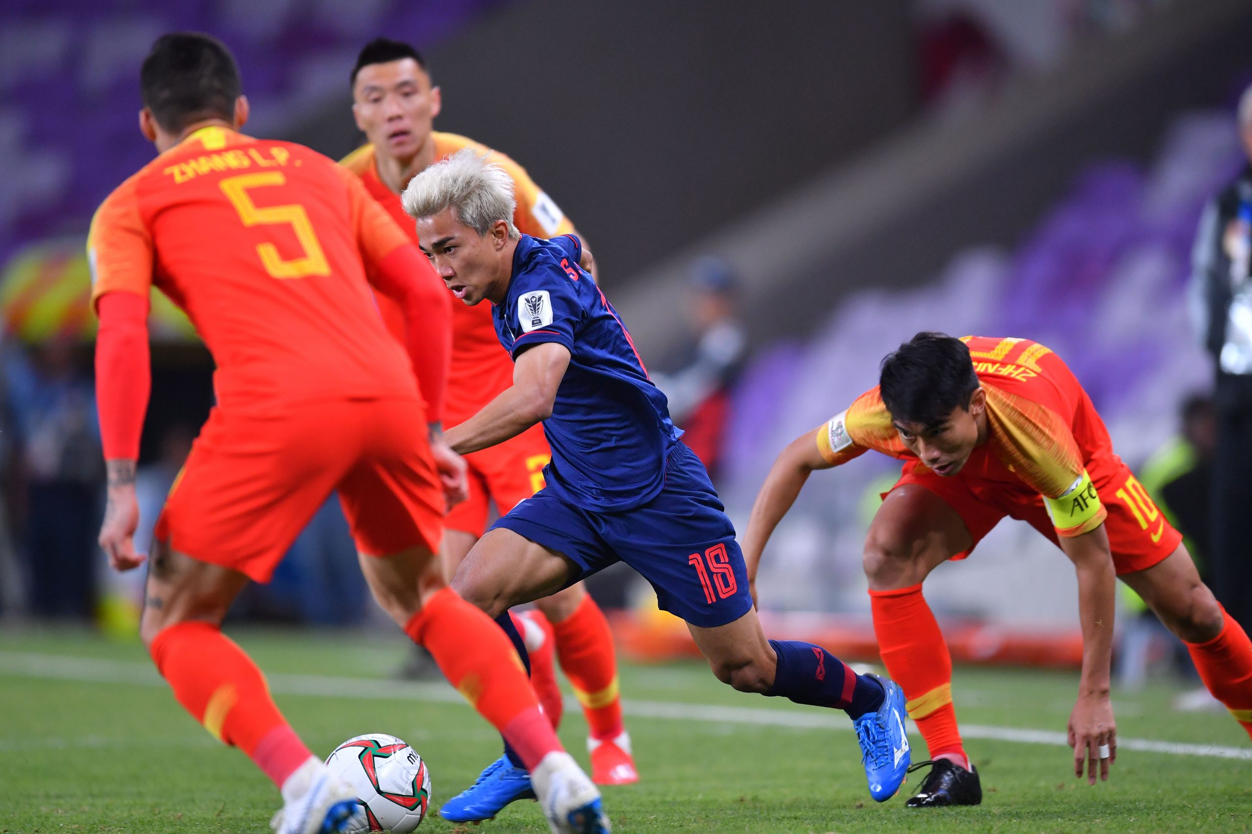 ทีมชาติจีน ทีมชาติไทย เอเชียนคัพ 2019
