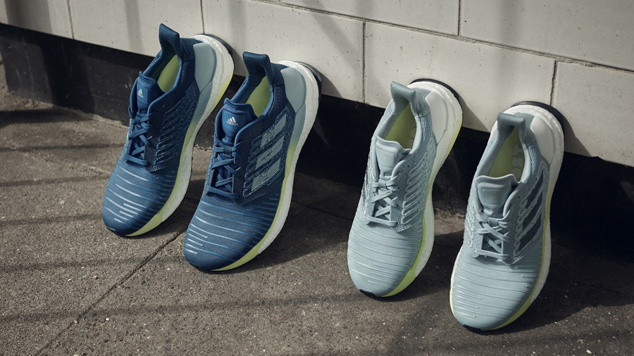adidas adidas Running Boost Energy Rail Hi-Res Yellow running Sneaker SolarBOOST รองเท้าวิ่ง สนีกเกอร์