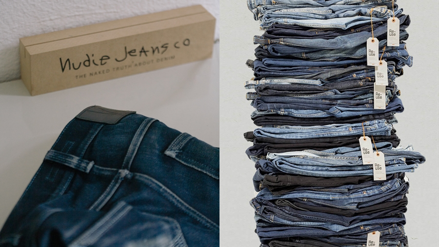 Bryce Alton Cotton Cotton Organic jeans Nudie Nudie Jeans Pronto กางเกงยีนส์ ยีนส์