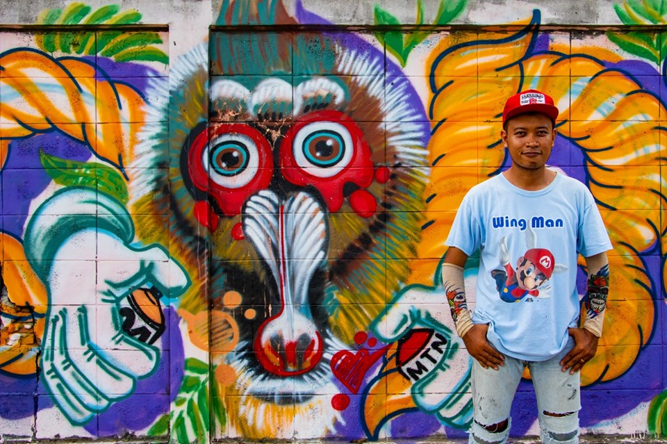Street Art จุดถ่ายรูป ถ่ายรูปสวย ที่เที่ยวลพบุรี สตรีทอารต ลพบุรี สตรีทอาร์ต เที่ยวลพบุรี
