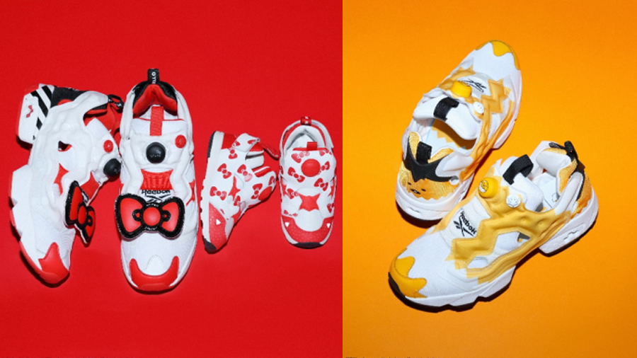 BAIT fashion Gudetama Hello Kitty Instapump Fury reebok Sanrio Sneaker คิตตี้ รองเท้า สนีกเกอร์ แฟชั่น ไข่ขี้เกียจ