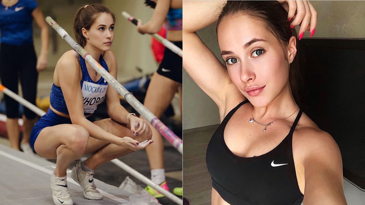 Polina Knoroz นักกระโดดค้ำถ่อ นักกีฬาสวย โอลิมปิก