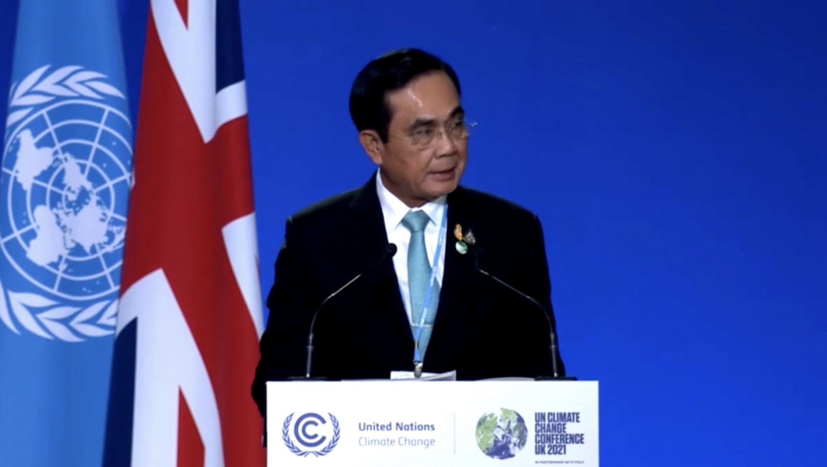 นายกรัฐมนตรี ประชุมผู้นำ COP26 ปัญหาภูมิอากาศ