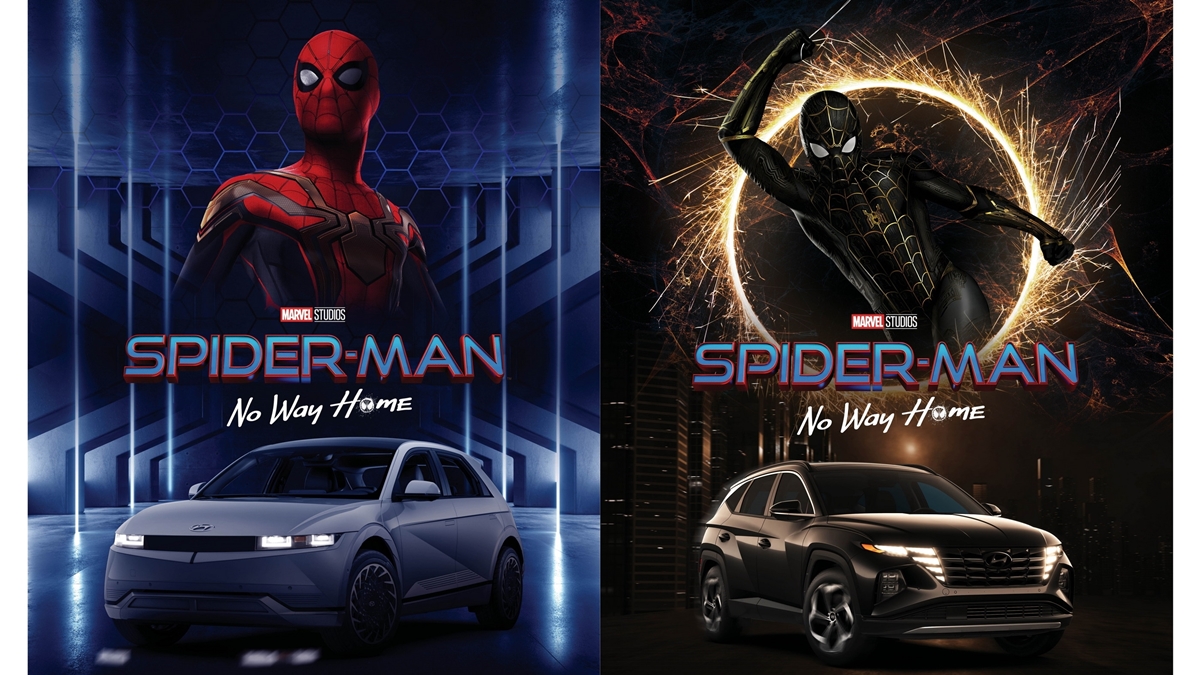 hyundai Hyundai Ioniq 5 Hyundai Tucson marvel Spider-Man Spider-Man: No Way Home มาร์เวล สไปเดอร์แมน ฮุนได