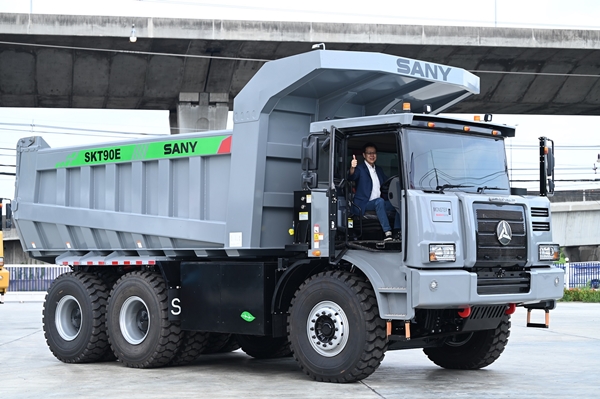 SANY SKT90E Pure Electric Truck