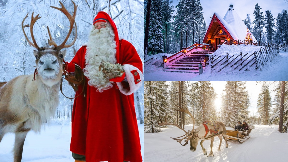 ประเทศฟินแลนด์ วันคริสมาสต์ หมู่บ้านซานตาคลอส เที่ยวต่างประเทศ