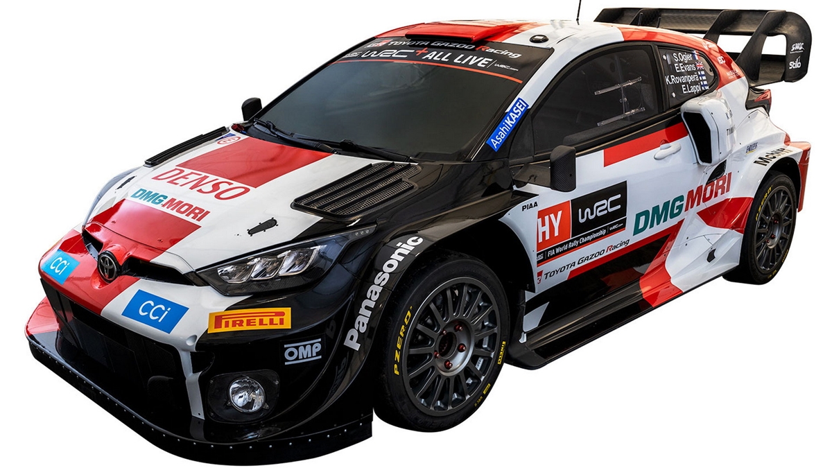 Toyota Gazoo Racing Toyota GR Yaris Rally1 WRC 2022 รถแข่ง โตโยต้า กาซู เรซซิ่ง