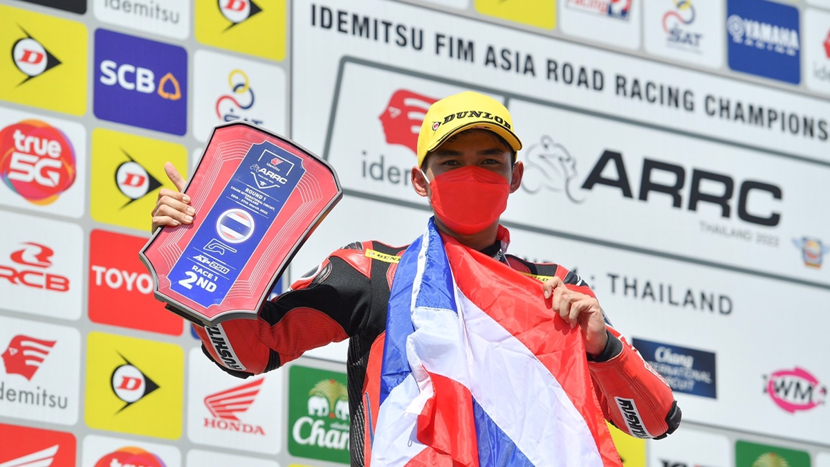 Asia Road Racing Championship 2022 Honda Racing Thailand ปิยวัฒน์ ประทุมยศ ฮอนด้า เรซซิ่ง ไทยแลนด์ เอเชีย โร้ด เรซซิ่ง แชมเปี้ยนชิพ 2022