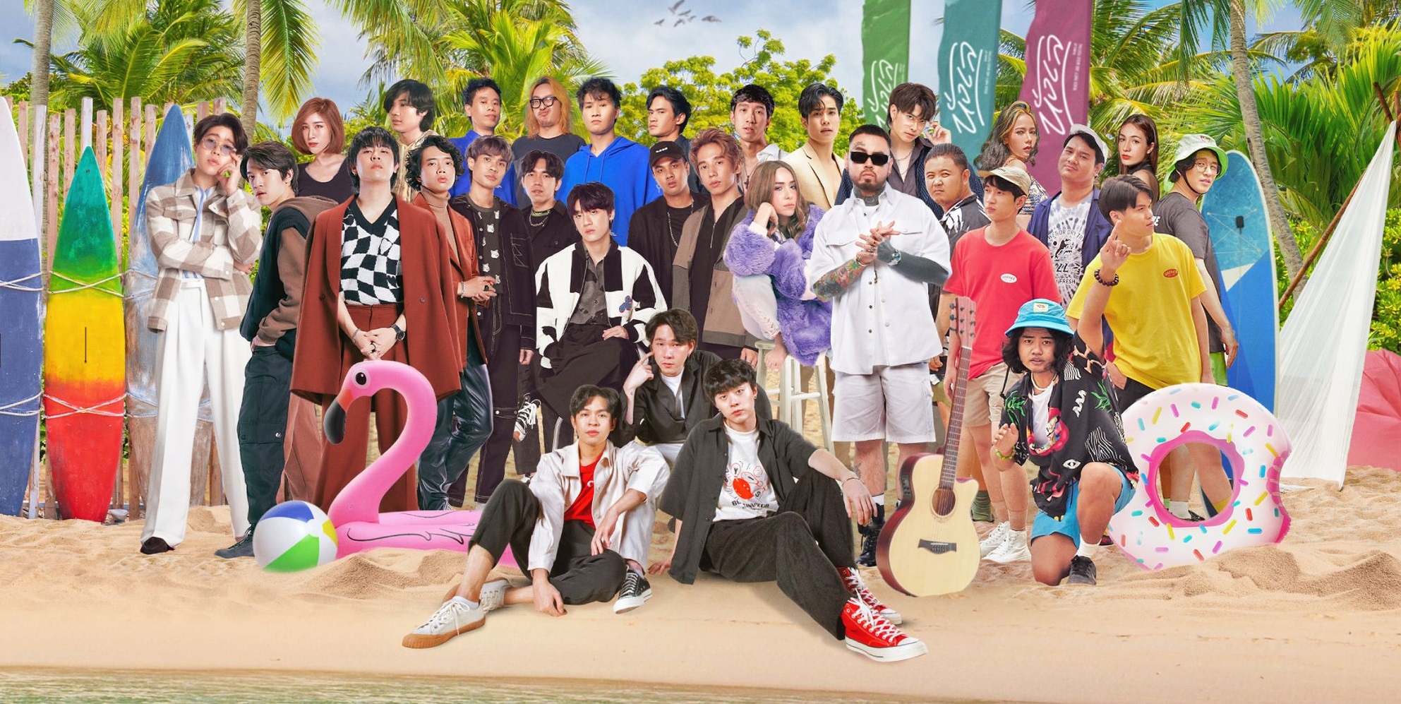 Chang Music Connection Presents NangLay Beach Party And Music Festival GMM SHOW