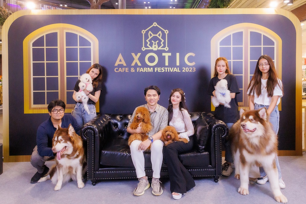 Axotic Cafe & Farm คาเฟ่สุนัข ฟาร์มสุนัข ฟาร์มสุนัขสายพันธุ์ Luxury โกลเด้นดูเดิ้ล