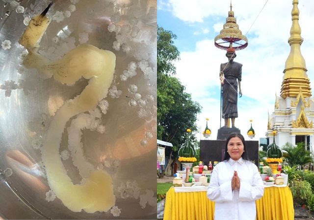 พิธีพุทธาภิเษกเหริยญหลวงปู่ทอง วัดบ้านคูบ วัดบ้านคุูบ อ.น้ำเกลี้ยง จ.ศรีสะเกษ แม่แก้ว แม่ณเดชน์