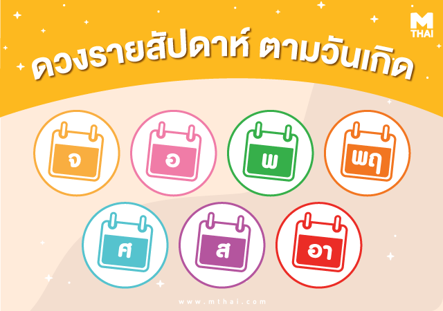 ดวงรายสัปดาห์ 31-6 ส.ค. อ.คฑา ชินบัญชร