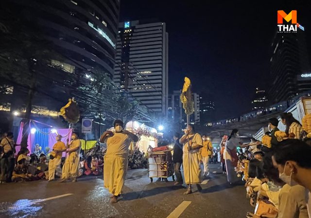 ปิดการจราจร พิธีแห่ วัดแขกวันนี้ พิธีแห่ประจำปี วัดแขก