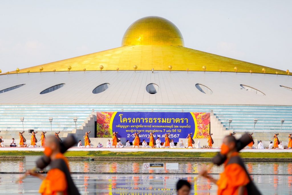 โครงการธรรมยาตรา กตัญญูบูชา มหาปูชนียาจารย์ พระมงคลเทพมุนี (สด จนฺทสโร)