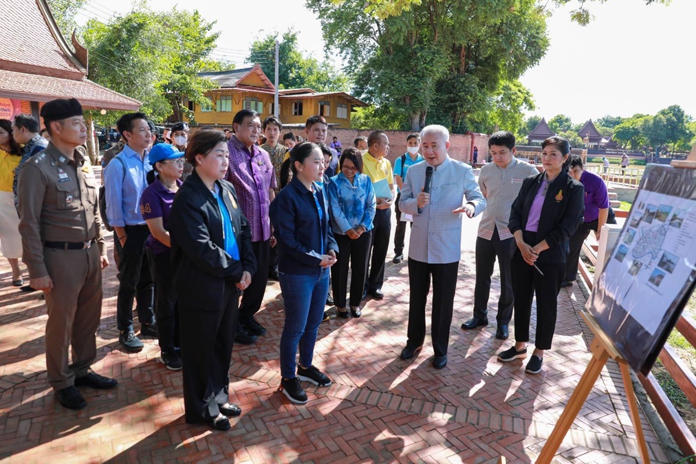 กระทรวงวัฒนธรรม น้ำท่วม ป้องกันน้ำท่วมโบราณสถาน อยุธยา