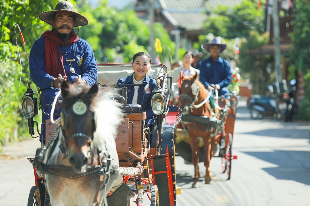 กระทรวงวัฒนธรรม ท่ามะโอ รมว.ปุ๋ง วัดพระธาตุ เที่ยวชุมชน เที่ยวลำปาง