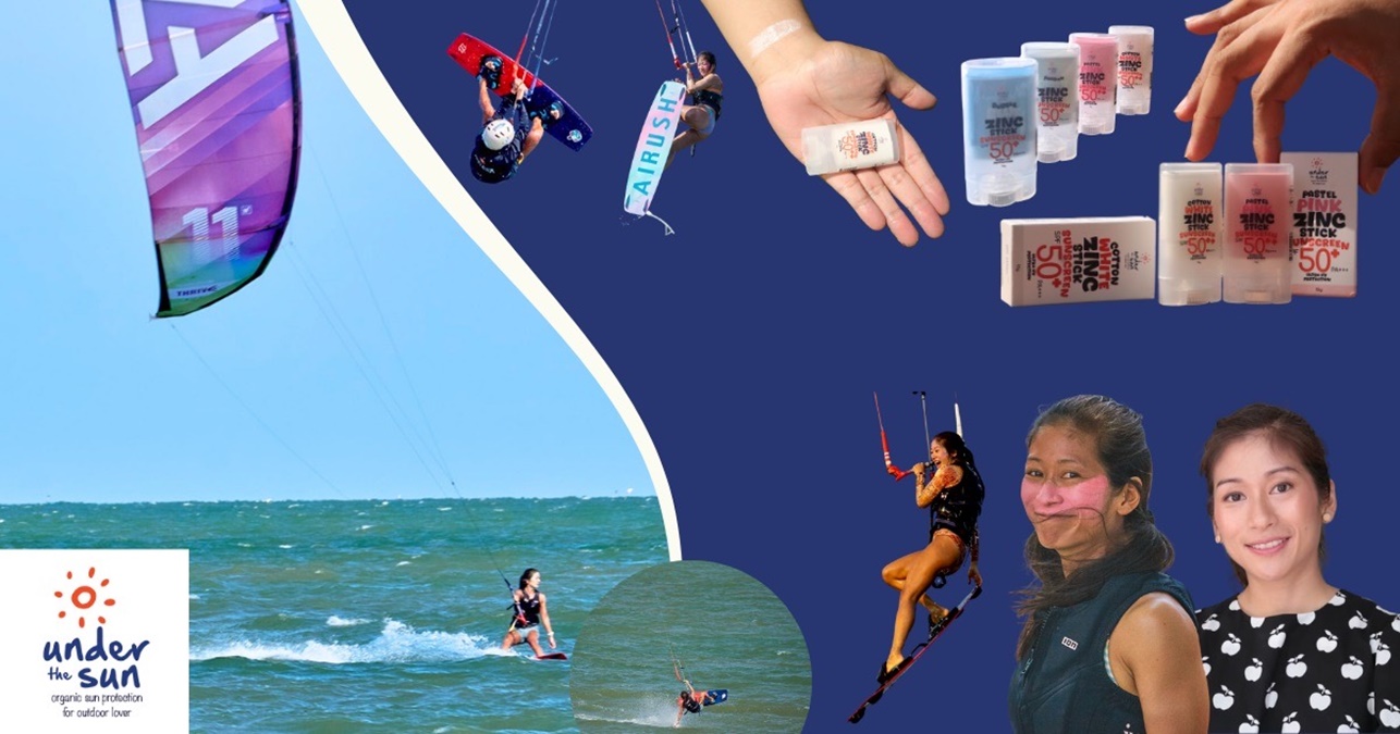 Under the sun ดำน้ำ นภัสภา วัชโรทัย ไคท์บอร์ด