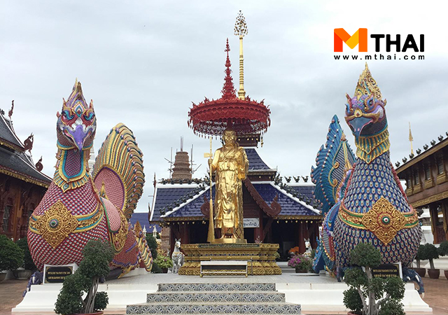 ครูบาเจ้าเทือง วัดบ้านเด่น วัดสวยเชียงใหม่ วัดเด่นสะหลีศรีเมืองแกน