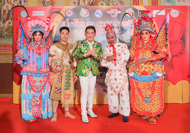 การท่องเที่ยวแห่งประเทศไทย คฑา ชินบัญชร ศาลเจ้าจีน