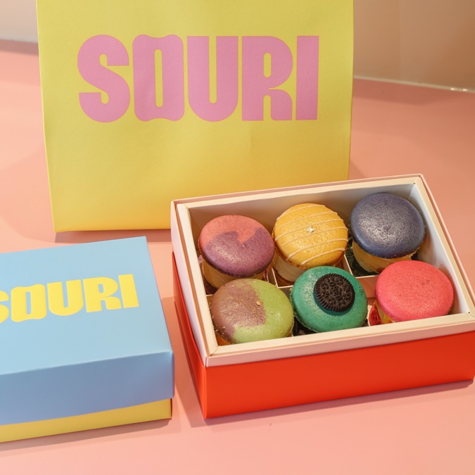 SOIRI สาขาหาดใหญ่ SOURI SOURIBKK ขนมหวาน มาการอง หาดใหญ่ แฟตการองรสไก่ทอดหาดใหญ่