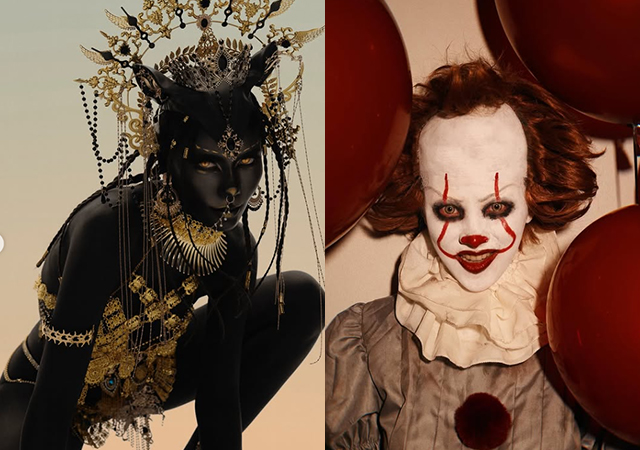 Halloween ฮาโลวีน แฟชั่นดารา ใบเฟิร์น พิมพ์ชนก