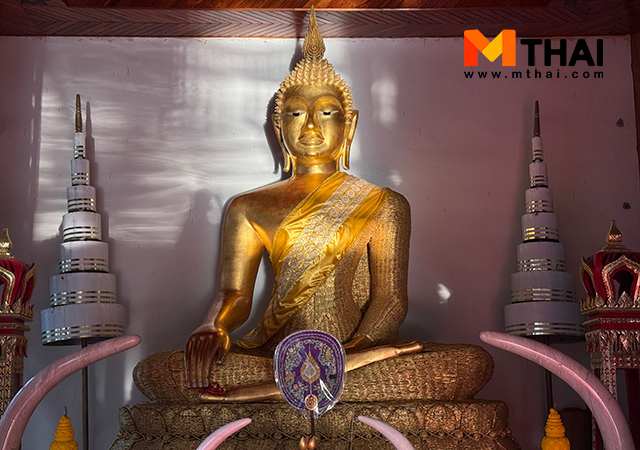 พระเจ้าใหญ่อินทร์สาน วัดวารินทราราม วัดศักดิ์สิทธิ์ อุบลราชธานี