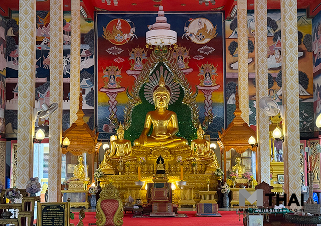 พระพุทธจอมเมือง วัดเลียบ วัดเลียบ อุบลราชธานี หลวงปู่มั่น ภูริทัตโต หลวงปู่เสาร์ กันตสีโล