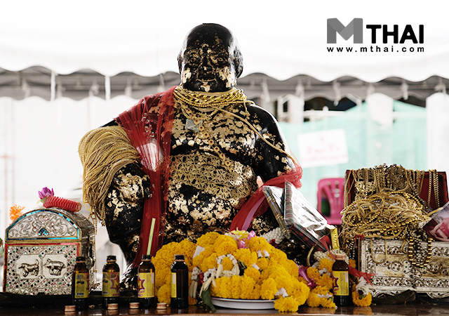 พ่อขุนช้าง วัดดังสุพรรณบุรี วัดไผ่แขก หลวงพ่อห้ามจน