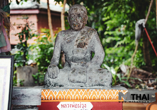 วัดพร้าว วัดโบราณ สุพรรณบุรี ใบเสมา