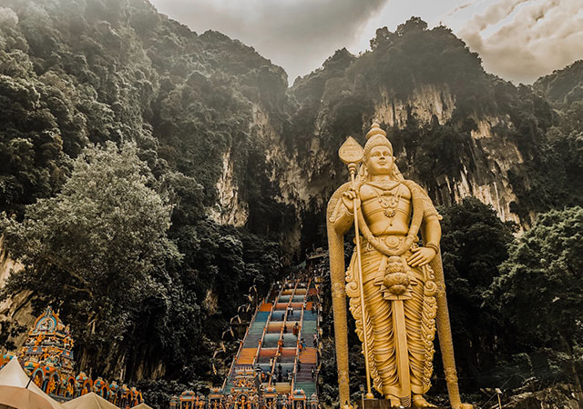 ถ้ำบาตู พระขันธกุมาร ศาสนาฮินดู ไทปูซัม