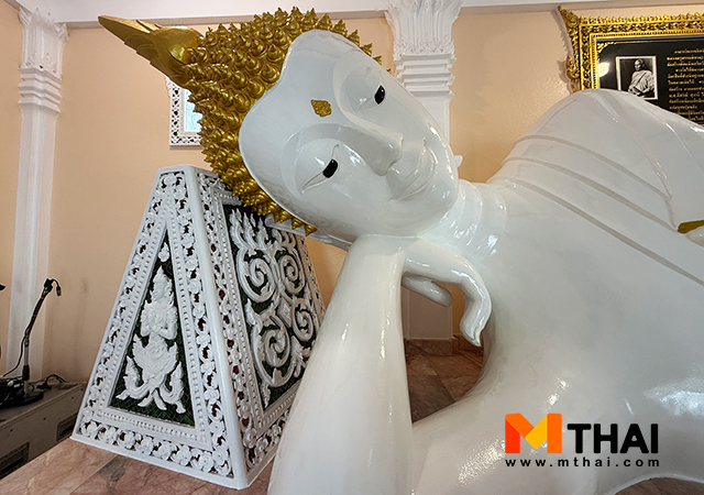 พระนอน พระพุทธไสยาสน์ วัดสวนพลู วัดสวนพลู บางรัก วัดสวยกรุงเทพ