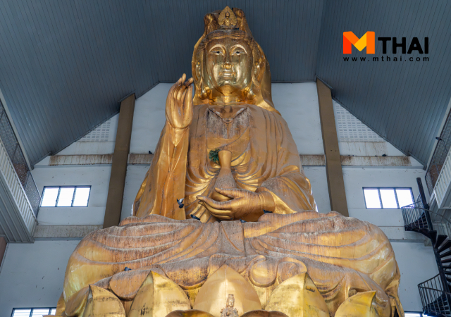 พระโพธิสัตว์กวนอิม วัดดังราชบุรี วัดหนองหอย เจ้าแม่กวนอิม