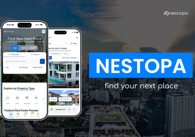 Kevin Speakman Nestopa Nestopa Property Pulse Nestopa.com Property Marketplace ภัทราพร ธีรสถาพร