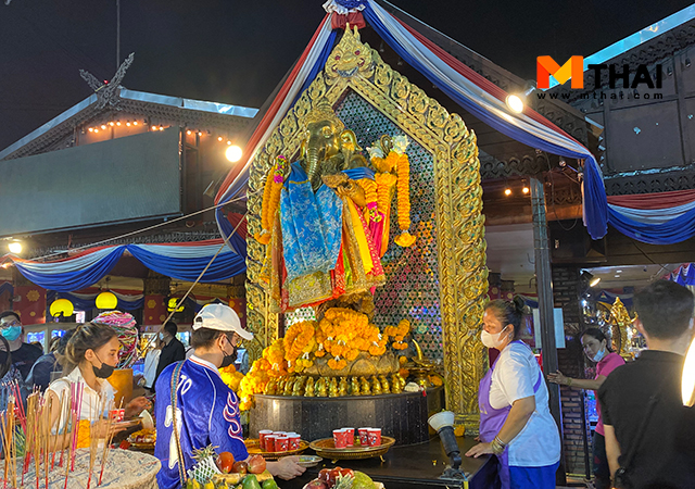 พระพิฆเนศ พระพิฆเนศ ห้วยขวาง ลิซ่า ลลิษา มโนบาล เทวาลัยพระพิฆเนศห้วยขวาง