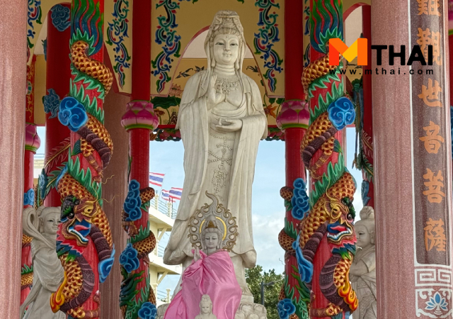 ขอพรเจ้าแม่กวนอิม เกาะลอย พระโพธิสัตว์กวนอิม ศาลเจ้าแม่กวนอิม เกาะลอย ศรีราชา ฮวงจุ้ยยุค 9 เจ้าแม่กวนอิม