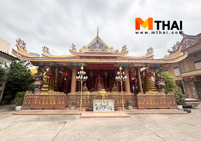 ต้นพระศรีมหาโพธิ์ วัดญวน วัดญวน ตลาดน้อย วัดอุภัยราชบำรุง เที่ยวตลาดน้อย