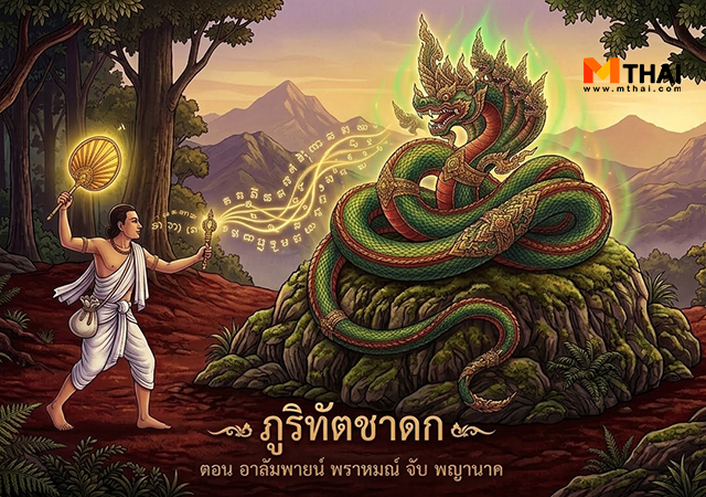 ทศชาติชาดก พญานาค พระพุทธเจ้า ภูริทัตชาดก หิริ โอตตัปปะ