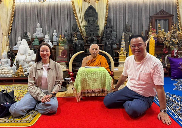 นายกสายมู พระพุทธชินราช หลวงพ่อสำลี วัดราชบูรณะ อนุทิน ชาญวีรกูล เจิมมือ วัดราชบูรณะ