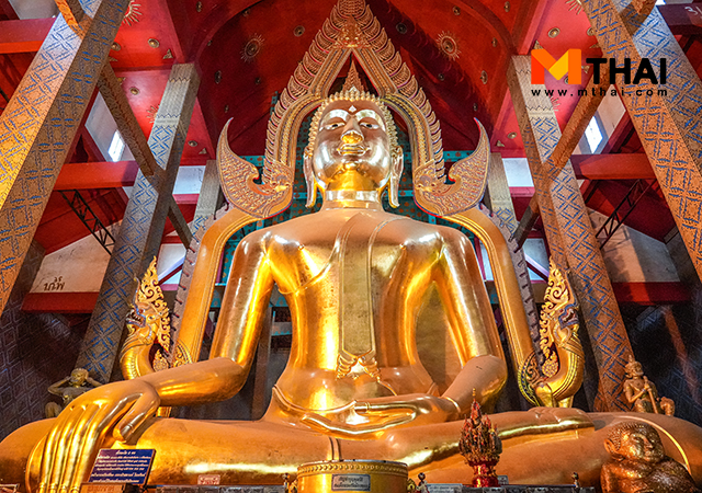 ขอพรสุขภาพ พระศรีเมืองทอง วัดต้นสน วัดต้นสน อ่างทอง